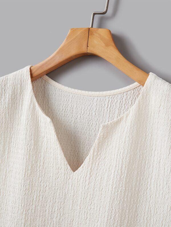 Men's Casual V-Neck Sleeveless Tank Top – Apricot
