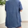 ad6e630c-2ae8-428b-8c59-74118690b7a6.jpg Navy Short Sleeve Cardigan & Shorts Set