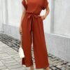 Relaxed Fit Spring Summer Jumpsuit