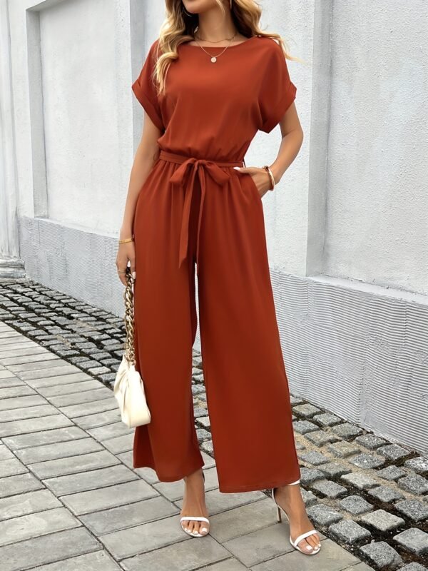 Relaxed Fit Spring Summer Jumpsuit