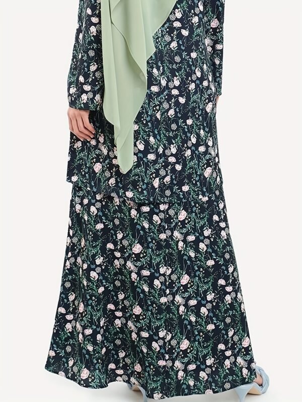 bd455aa6-e6b5-4d4a-8a3b-e8003890175c.jpg Women's Floral Baju Kurung Two-Piece Set