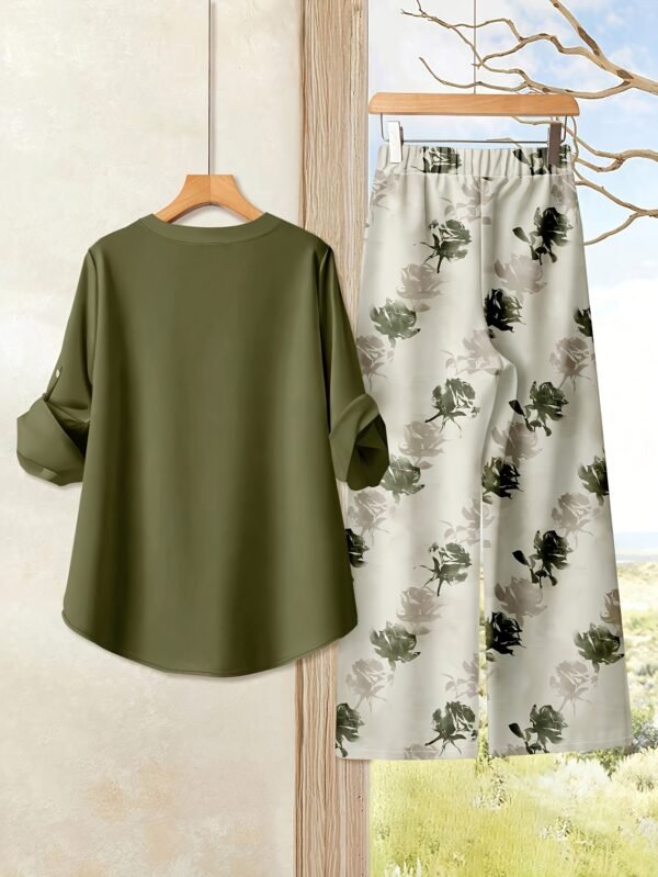 bfc69a07-49ff-4f95-8ef8-ec7f061c6ce2.jpg Women's Elegant Printed Two-Piece Pants Set