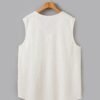 Men's Casual V-Neck Sleeveless Tank Top – Apricot