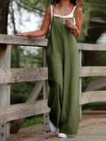 cc1c448222980ffb2a98f36ff28cbf9c.jpg Army Green Utility Jumpsuit