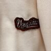 Men's Vintage Waffle Long Sleeve Polo Shirt with Contrast Collar