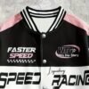Men's Winter Christmas Letter Print Warm Sports Jacket