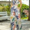 d99c4051-291b-40c1-8644-577649eea867.jpg Women's European & American Palm Tree Print Sleeveless Top and Trousers 2-Piece Set