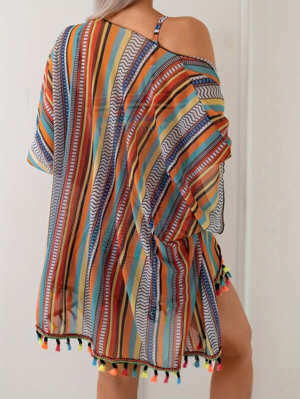 dd310d89-94e5-4ef8-91be-d2b9234464f0.jpg Striped Fringe Beach Bikini Cover-Up Set