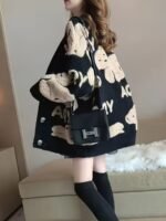 Women's Korean Lazy Style Knit Cardigan