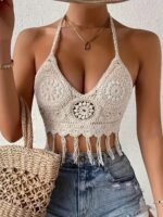e77a9558-2cc2-4aca-ab30-f443a1c2539a.jpg Women's Bohemian Halter Neck Embroidered Hollow-Out Corset Top
