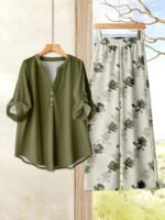 f11b0803-a265-4210-9caf-f3fd3a4d10fa.jpg Women's Elegant Printed Two-Piece Pants Set