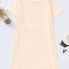 fdab8b5d-0236-4dba-9e23-ddbce6ae81c1.jpg Women's Summer Cartoon Pink Rabbit Short Sleeve Nightgown