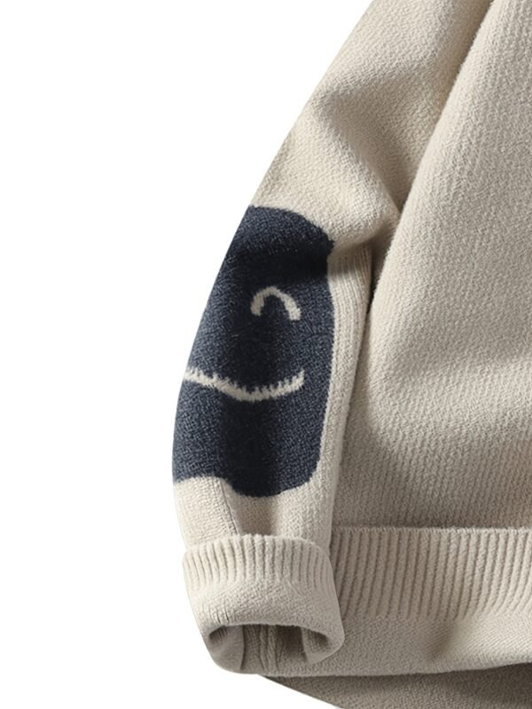 fe4995cd-0aa1-4c5c-b226-bef1954352ea.jpg Men's Fake Two-Piece Knitted Sweater Cardigan