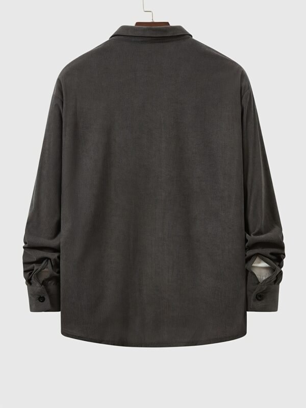 Men's Casual Lapel Button-Up Shirt